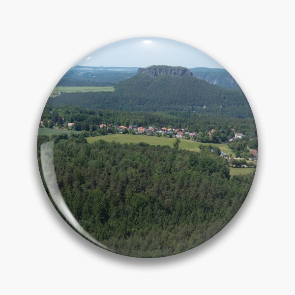 Item preview, Sandstone cliffs, woodland and the Lilienstein mountain designed and sold by Heidemüllerin.