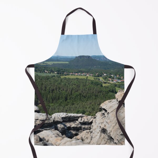 Item preview, Sandstone cliffs, woodland and the Lilienstein mountain designed and sold by Heidemüllerin.