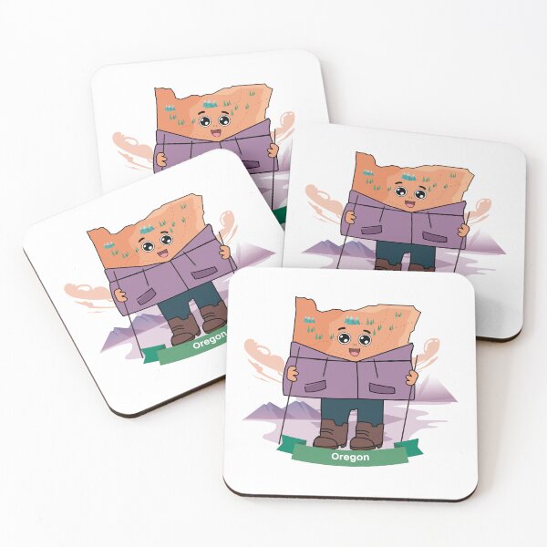 Item preview, Oregon State Map Outdoor Adventure Hiker Gift designed and sold by Travel.Art.