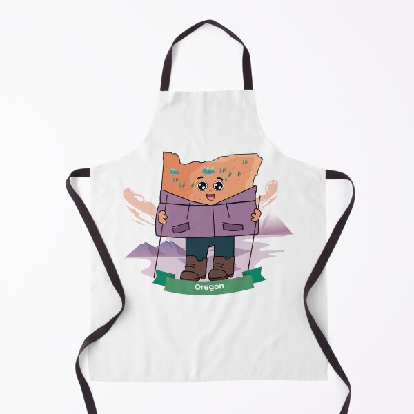 Item preview, Oregon State Map Outdoor Adventure Hiker Gift designed and sold by Travel.Art.