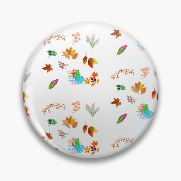 Item preview, Autumn Watercolor Leaves Pattern - Vibrant Forest Foliage designed and sold by Divichan.