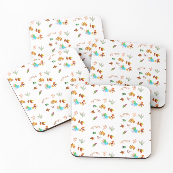 Item preview, Autumn Watercolor Leaves Pattern - Vibrant Forest Foliage designed and sold by Divichan.