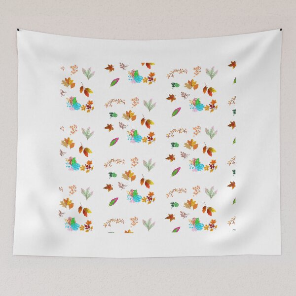 Item preview, Autumn Watercolor Leaves Pattern - Vibrant Forest Foliage designed and sold by Divichan.