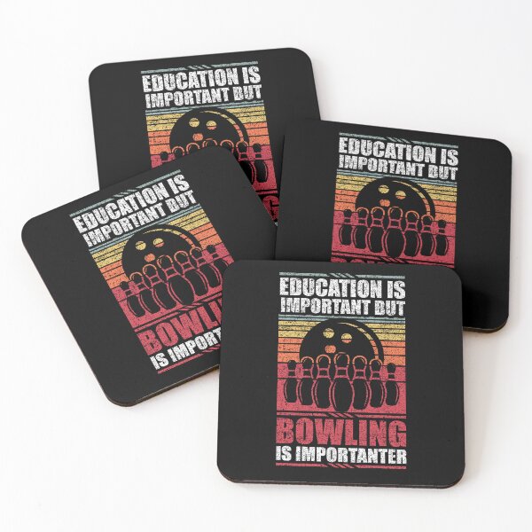 Item preview, Education Is Important But Bowling Is Importanter designed and sold by GabbyKash.