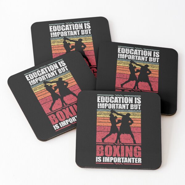 Item preview, Education Is Important But Boxing Is Importanter designed and sold by GabbyKash.