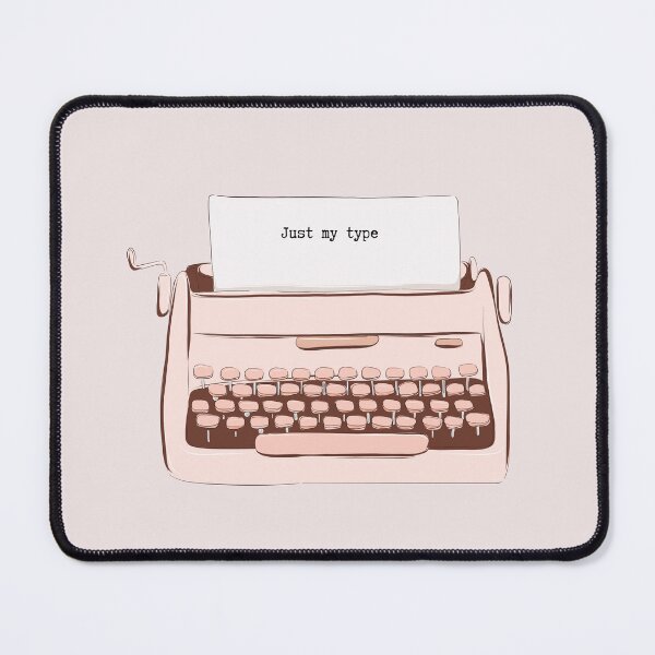 Item preview, Type writer messages, Just my type designed and sold by Anisha  Vaz.