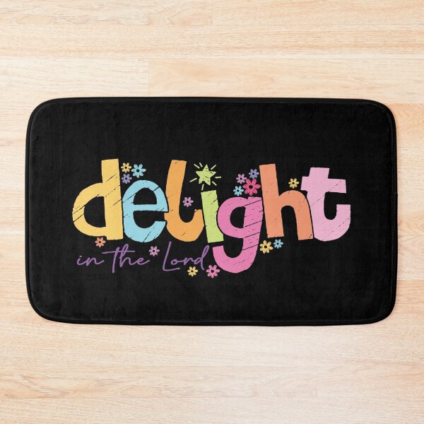 Item preview, Delight in the Lord – Christian designed and sold by Verse & Vibes.