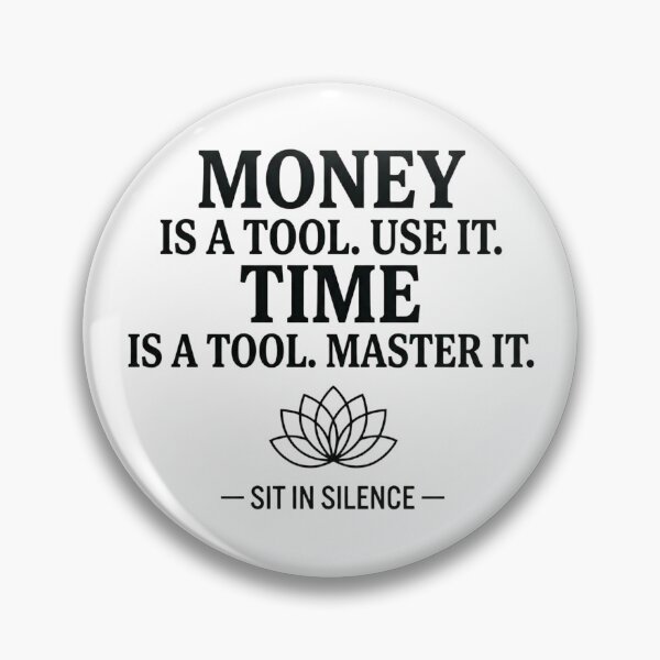 Item preview, Money Is A Tool Time Is A Tool designed and sold by SitInSilence24.