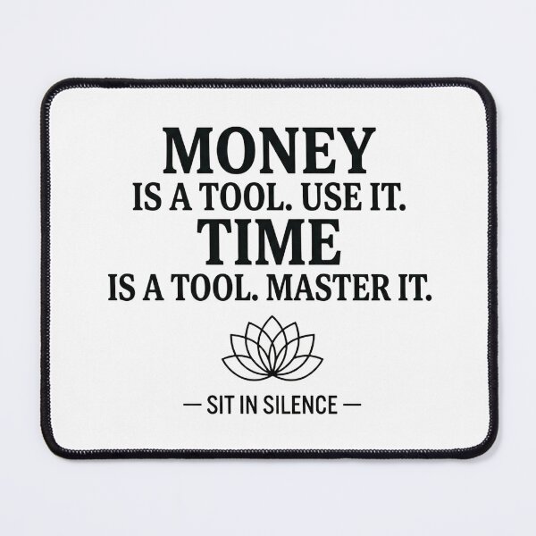 Item preview, Money Is A Tool Time Is A Tool designed and sold by SitInSilence24.
