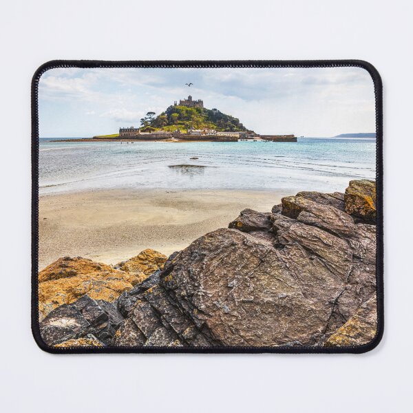 Item preview, St Michael’s Mount at Low Tide, Cornwall, England designed and sold by Paul Thompson Photography.