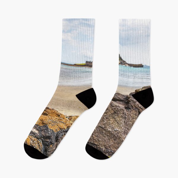 Item preview, St Michael’s Mount at Low Tide, Cornwall, England designed and sold by Paul Thompson Photography.
