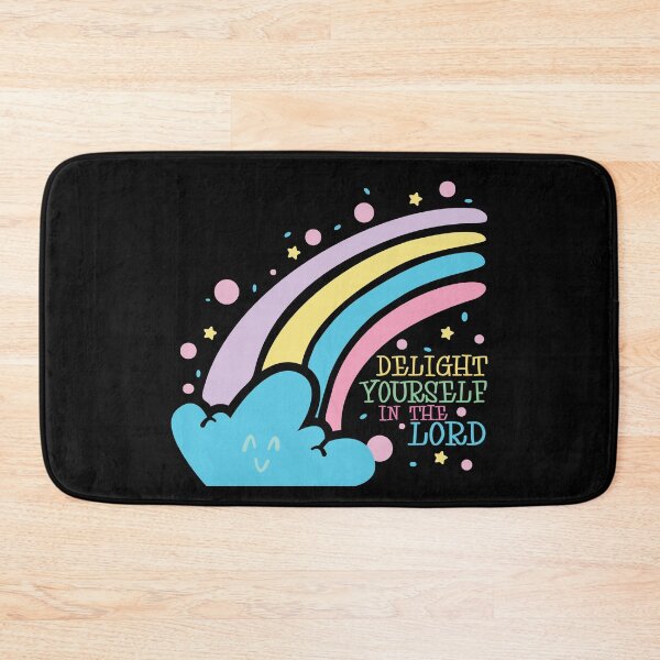 Item preview, Delight Yourself in the Lord – Christian Joy and Faith designed and sold by Verse & Vibes.