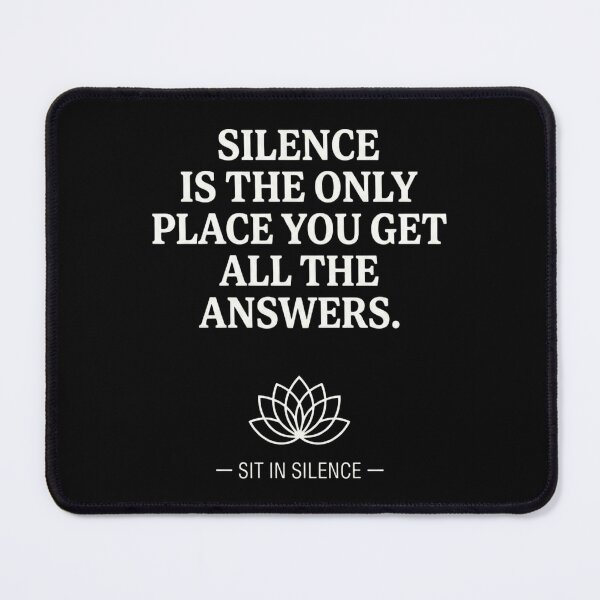 Item preview, Silence Is The Only Place—Noir Lotus designed and sold by SitInSilence24.