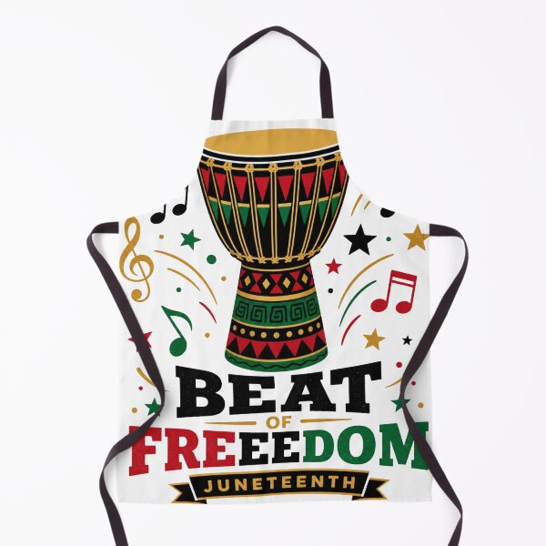 Item preview, Beat of Freedom Juneteenth African Drum Music Art designed and sold by PlushFutura.