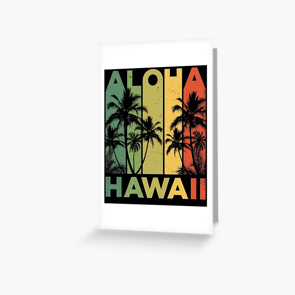 Aloha Hawaii Hawaiian Island T shirt Vintage 1980s Throwback Retro Gifts  Tees Men Women Kids Essential T-Shirt for Sale by LiqueGifts