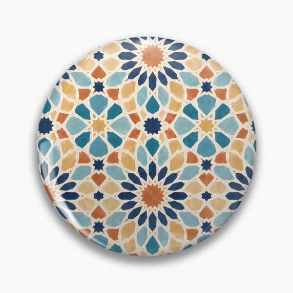 Item preview, Mediterranean Mosaic Bloom Pattern designed and sold by blankTeeShirt.