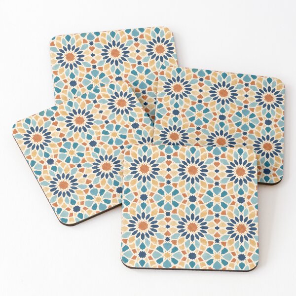 Item preview, Mediterranean Mosaic Bloom Pattern designed and sold by blankTeeShirt.
