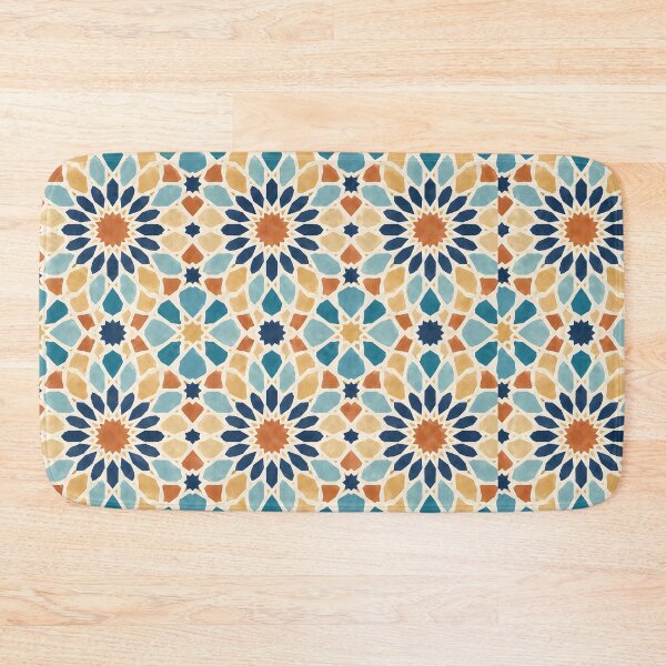 Item preview, Mediterranean Mosaic Bloom Pattern designed and sold by blankTeeShirt.