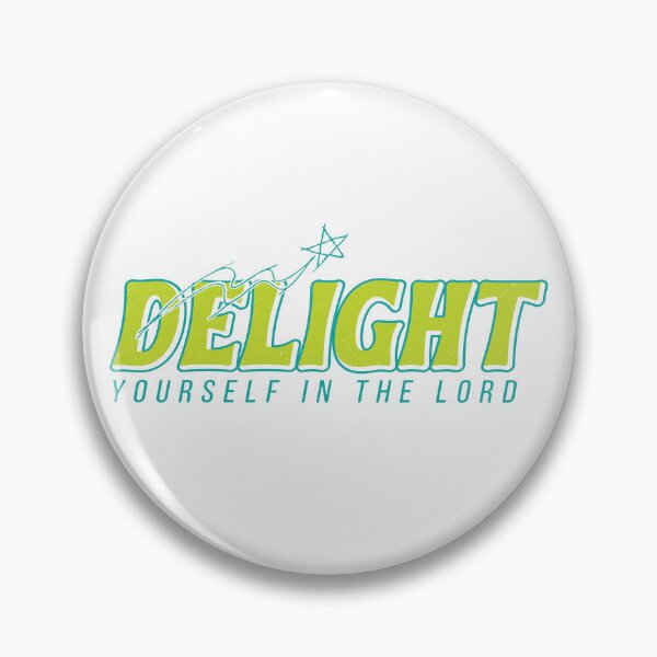 Item preview, Delight Yourself in the Lord – Minimal Christian Typography Design designed and sold by Verse & Vibes.