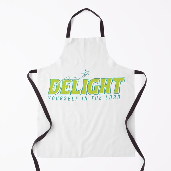 Item preview, Delight Yourself in the Lord – Minimal Christian Typography Design designed and sold by Verse & Vibes.