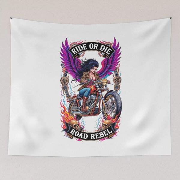 Item preview, "Biker Rebels: The Feminine Elegance" designed and sold by CHRIST5000.