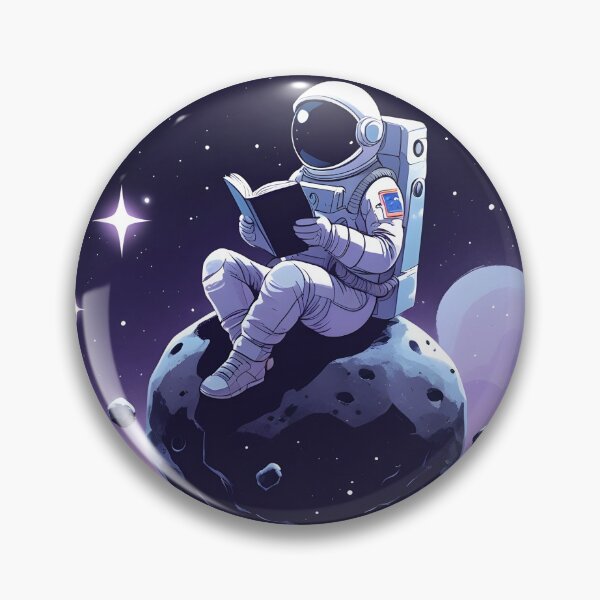 Item preview, Astronaut Reading in Space designed and sold by MAWOdesign.
