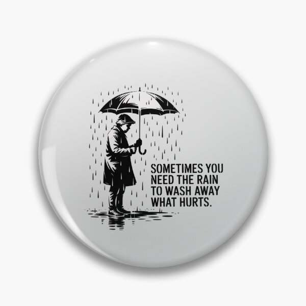 Item preview, Banksy Rain - Sometimes you need the rain to wash away what hurts designed and sold by 123ks.