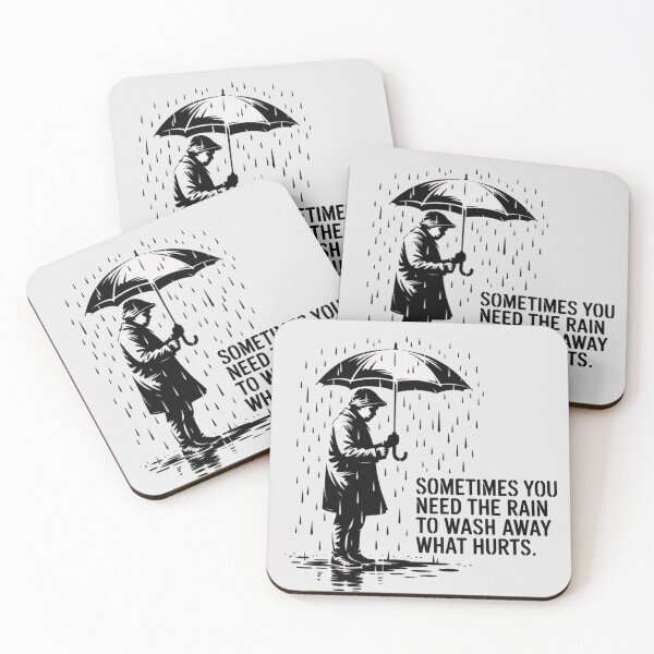 Item preview, Banksy Rain - Sometimes you need the rain to wash away what hurts designed and sold by 123ks.