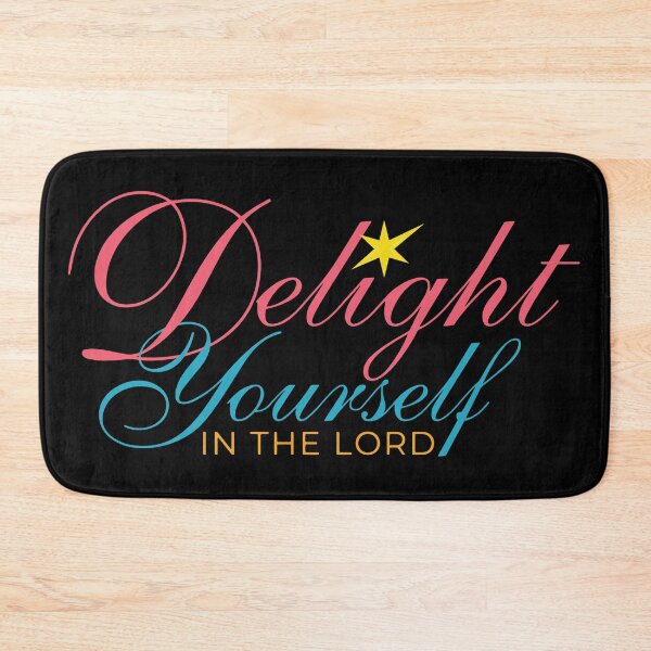 Item preview, Delight Yourself in the Lord – Faith  designed and sold by Verse & Vibes.