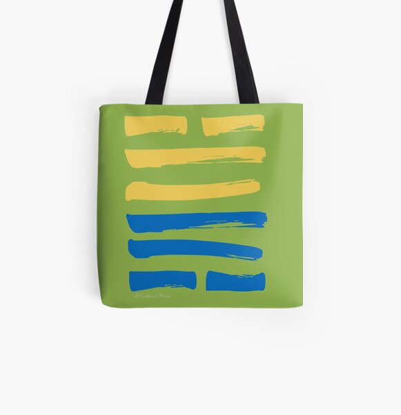 28 Critical Mass I Ching Hexagram All Over Print Tote Bag