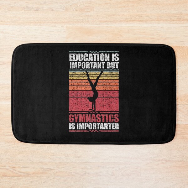 Item preview, Education Is Important But Gymnastics Is Importanter designed and sold by GabbyKash.