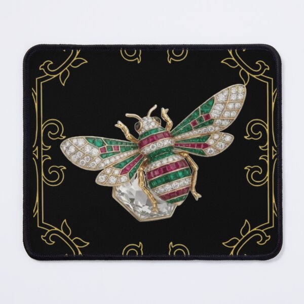 Item preview, Rawafi Art Studio | Luxury Jeweled Bee Emblem designed and sold by Rawafi Art Studio.