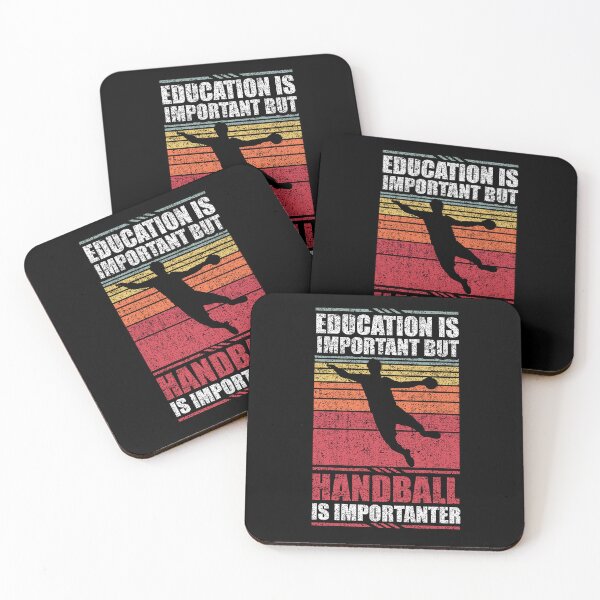 Item preview, Education Is Important But Handball Is Importanter designed and sold by GabbyKash.