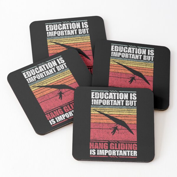 Item preview, Education Is Important But Hang Gliding Is Importanter designed and sold by GabbyKash.