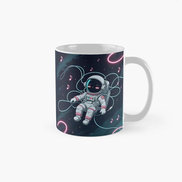 Item preview, Astronaut Floating in Music designed and sold by MAWOdesign.