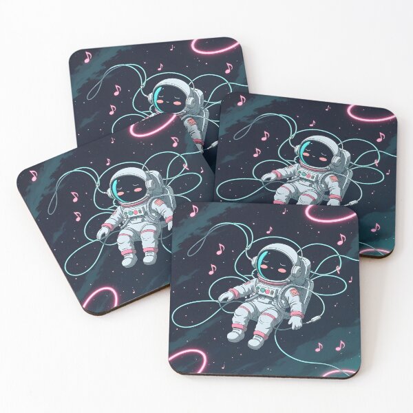 Item preview, Astronaut Floating in Music designed and sold by MAWOdesign.