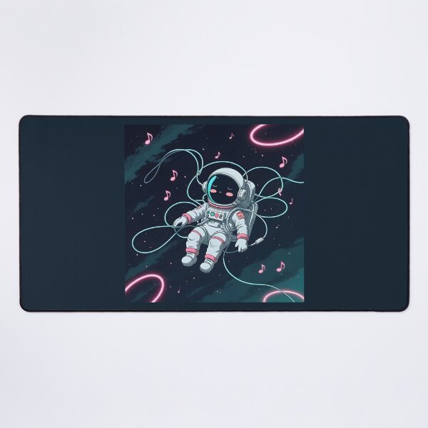 Item preview, Astronaut Floating in Music designed and sold by MAWOdesign.