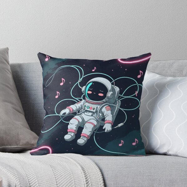 Item preview, Astronaut Floating in Music designed and sold by MAWOdesign.