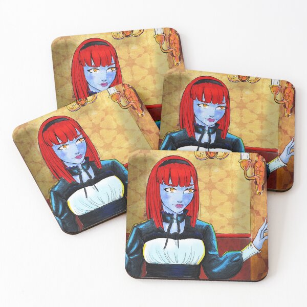Item preview, Young Vampire in the Hallway designed and sold by Weblight Dreams Studio.