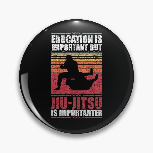 Item preview, Education Is Important But Jiu-Jitsu Is Importanter designed and sold by GabbyKash.