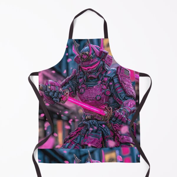 Item preview, Cyberpunk Samurai Sakura – Neon Pink Blade Neo Tokyo Warrior designed and sold by Neo Tokio.