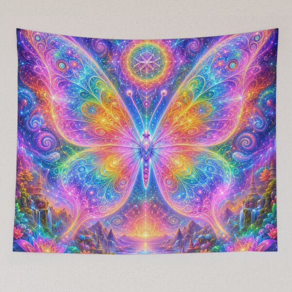 Item preview, Butterfly Spirit – Cosmic Neon Wings designed and sold by RH Design Lab.
