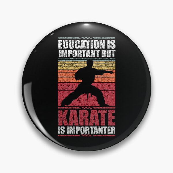 Item preview, Education Is Important But Karate Is Importanter designed and sold by GabbyKash.