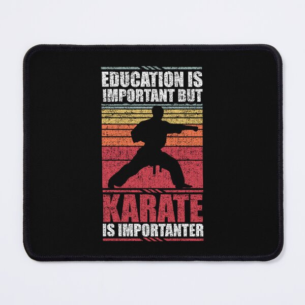 Item preview, Education Is Important But Karate Is Importanter designed and sold by GabbyKash.