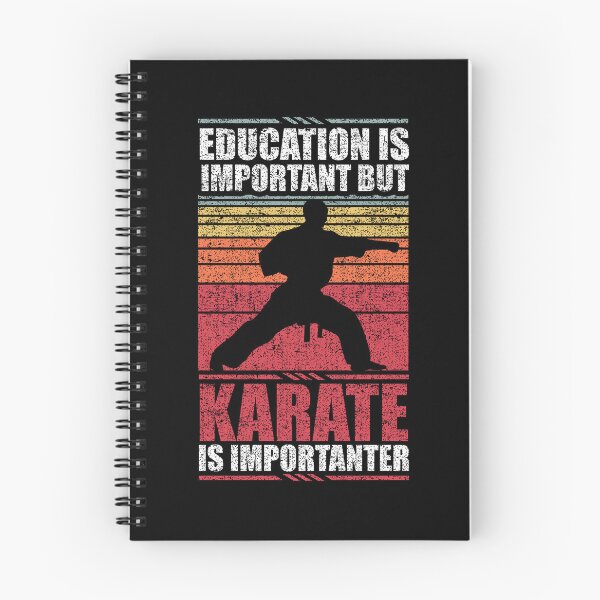 Item preview, Education Is Important But Karate Is Importanter designed and sold by GabbyKash.