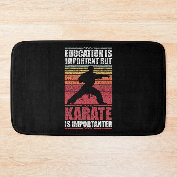 Item preview, Education Is Important But Karate Is Importanter designed and sold by GabbyKash.