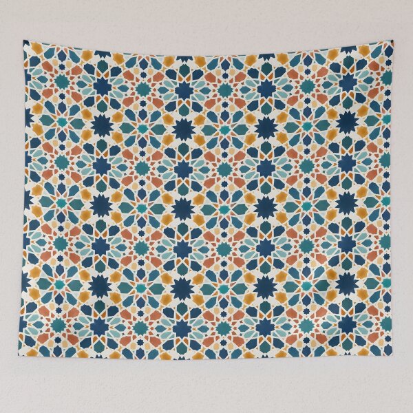 Item preview, Mediterranean Sunset Mosaic Pattern designed and sold by blankTeeShirt.
