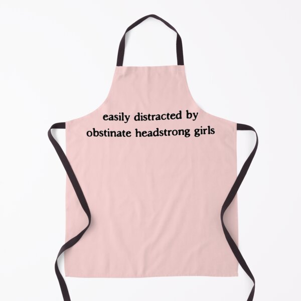 Item preview, Easily Distracted by Obstinate Headstrong Girls Funny Jane Austen designed and sold by FIREDesignsPOD.