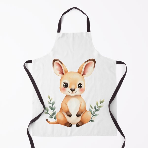 Item preview, Cute Baby Kangaroo With Eucalyptus Branches designed and sold by Passionread.