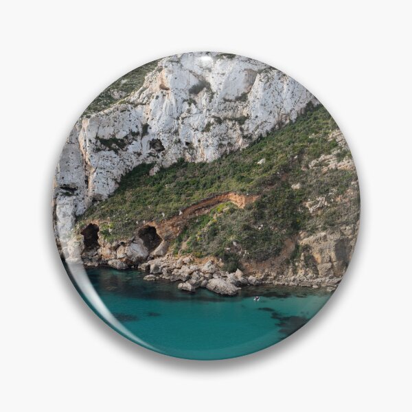 Item preview, A calm beach with clear water and cliffs, Granadella designed and sold by Adriana Mueller.